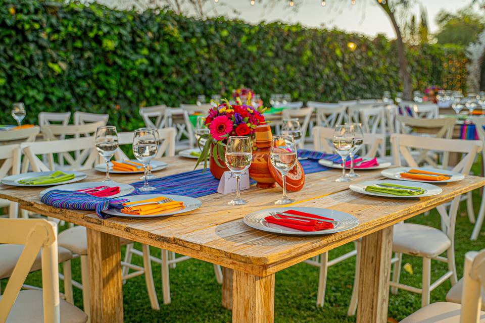 Boda temática mexicana