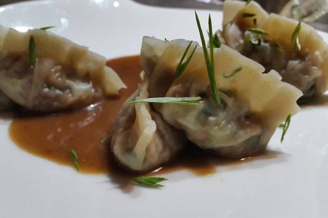 Wonton de pato