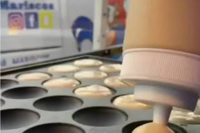 Preparando hot cakes