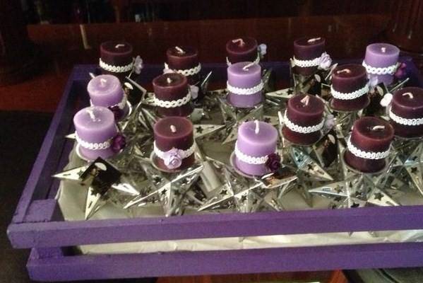 Decoración para las mesas