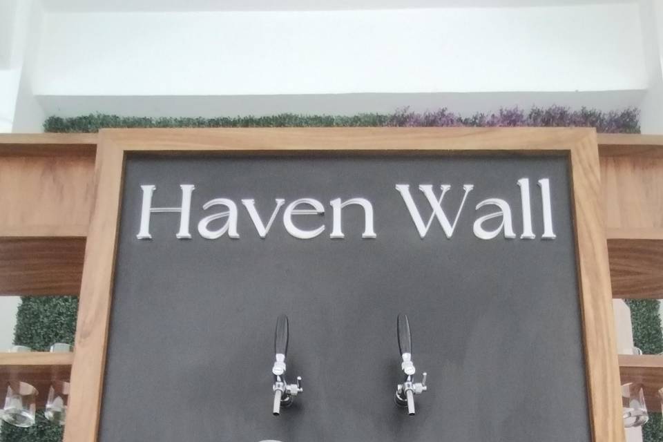 Pared de cerveza