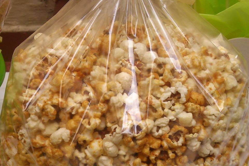 Palomitas con caramelo