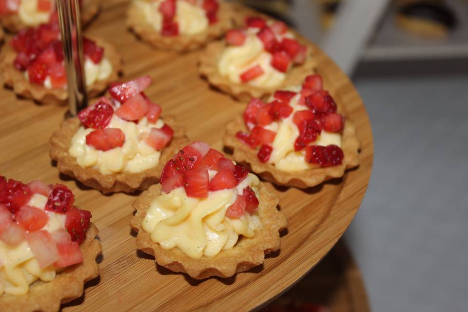 Tartas de fresa