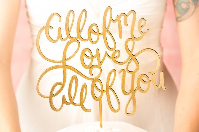 Cake topper