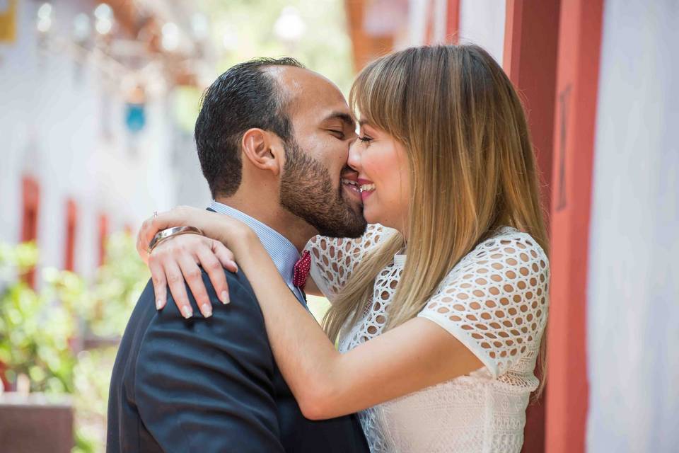 Enamorados en el cielo