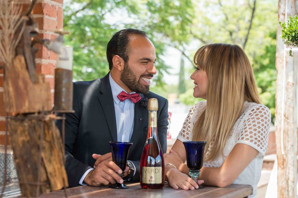 Boda en roof-garden