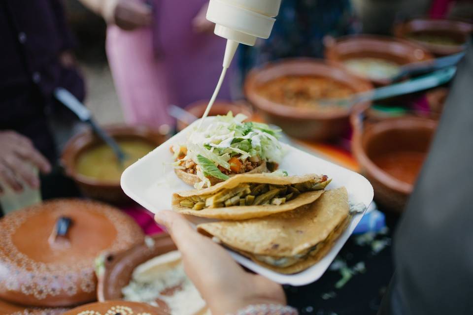 Sopes y gorditas