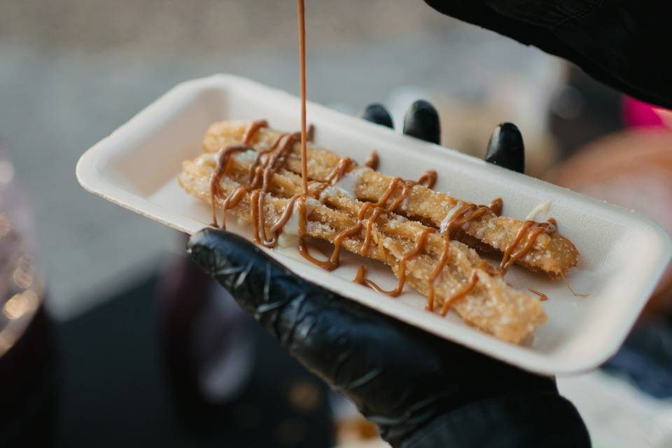 Churros de azúcar