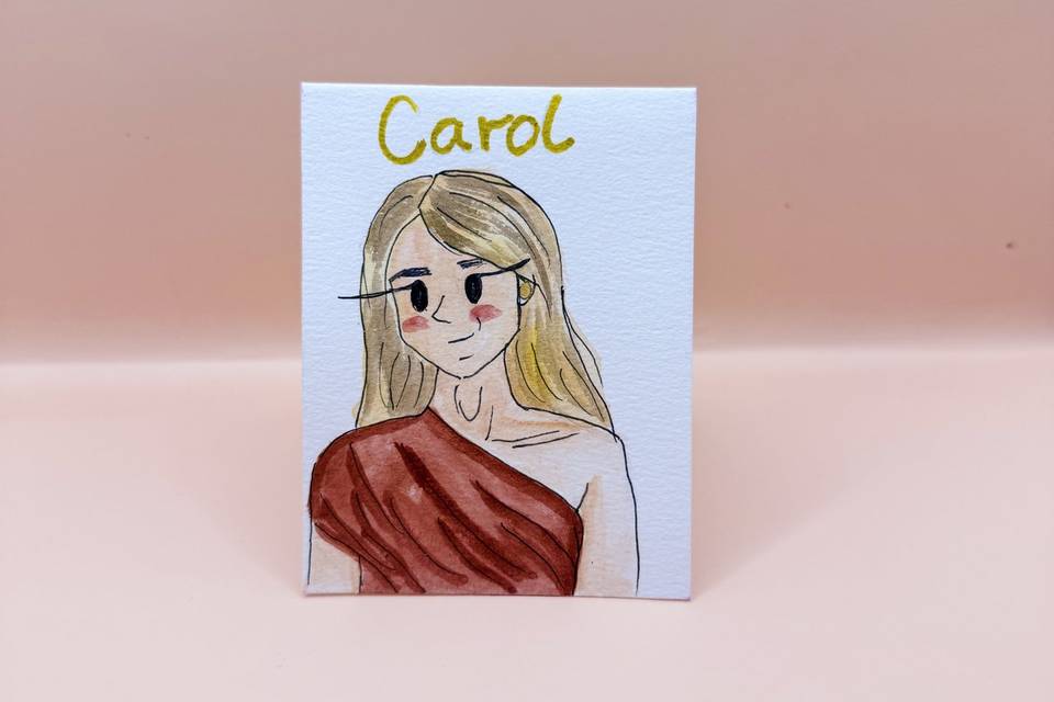 Place cards sin fondo