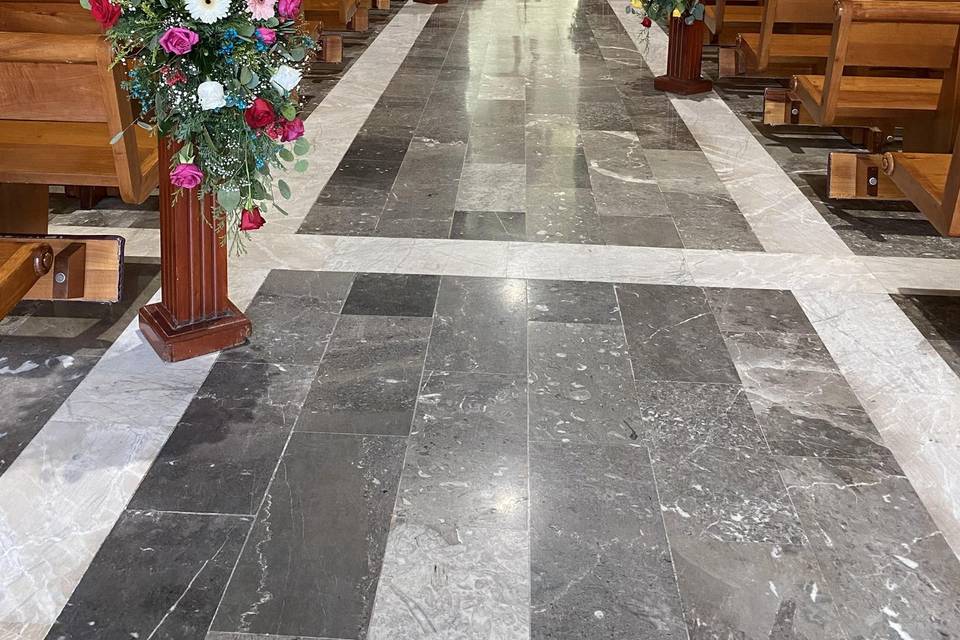 Arreglos para iglesias boda