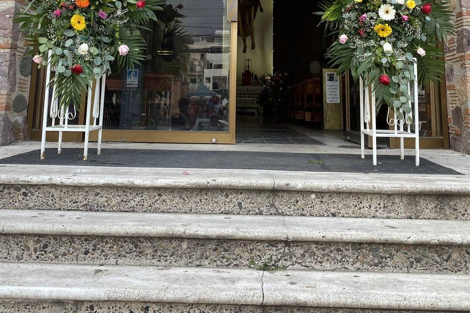 Arco para iglesia boda