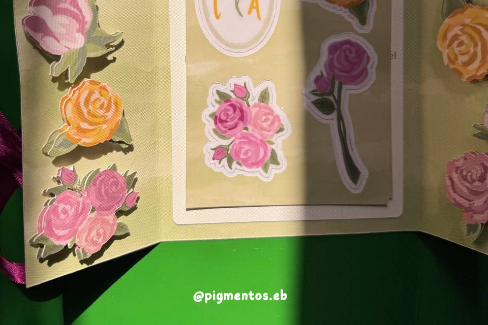 Plantilla de stickers