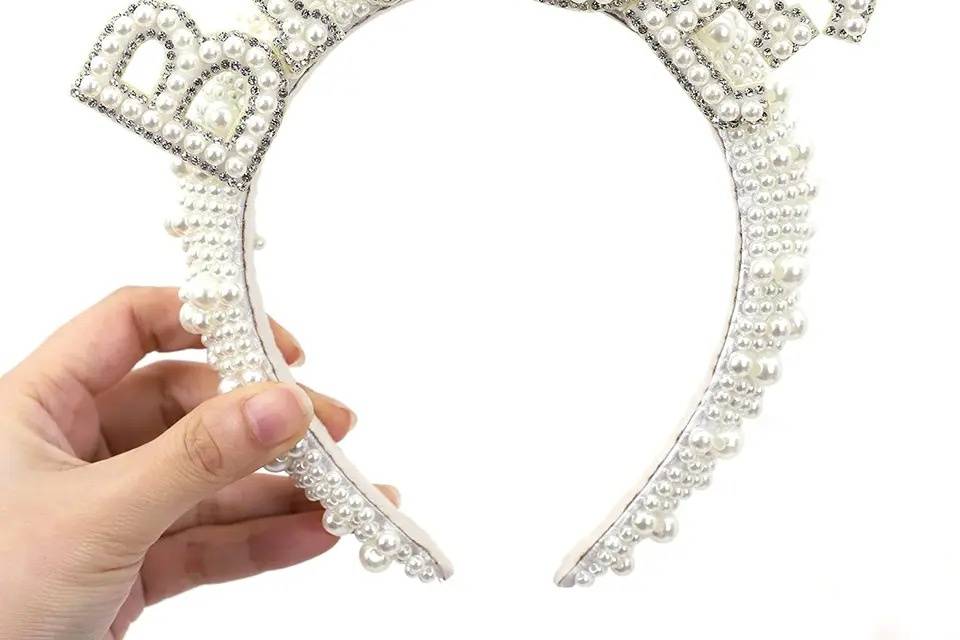 Diadema BRIDE perlas