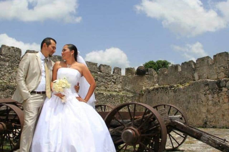 En el fuerte de Bacalar