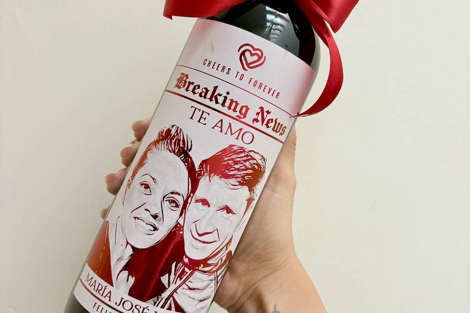 Personalización de botella