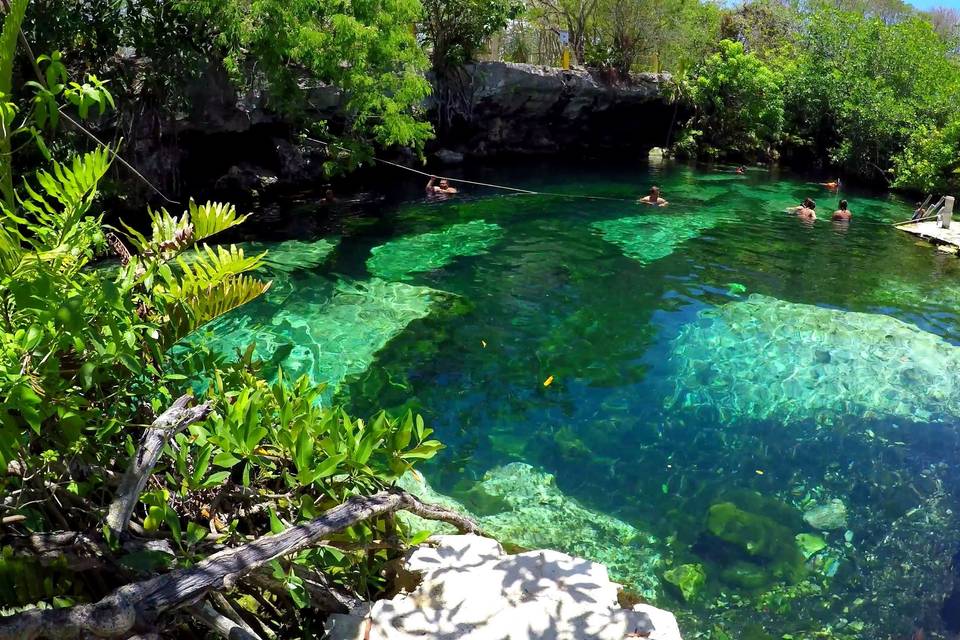 Cenote cristalino