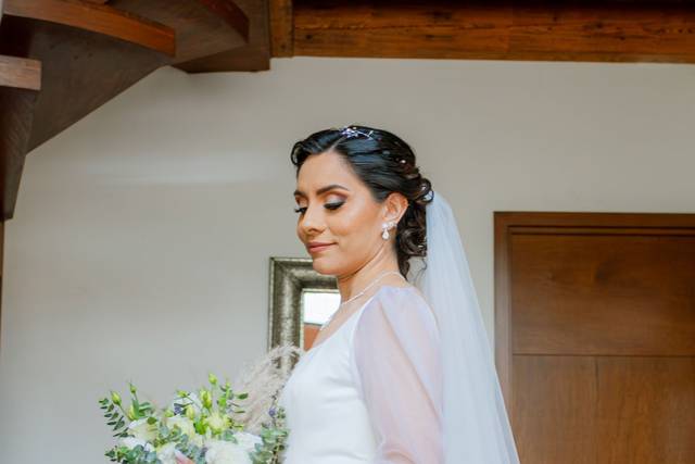 Novia antes de la boda