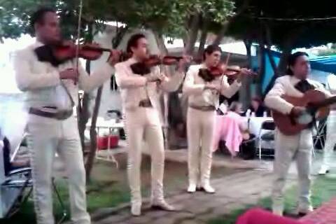 Tocando en la Iglesia
