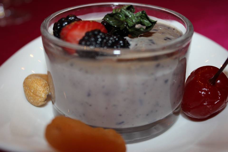Mousse de zarzamora