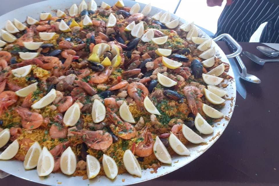 Paella mixta