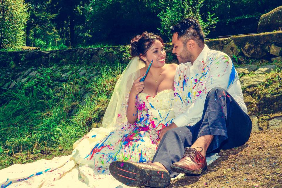 Trash the dress