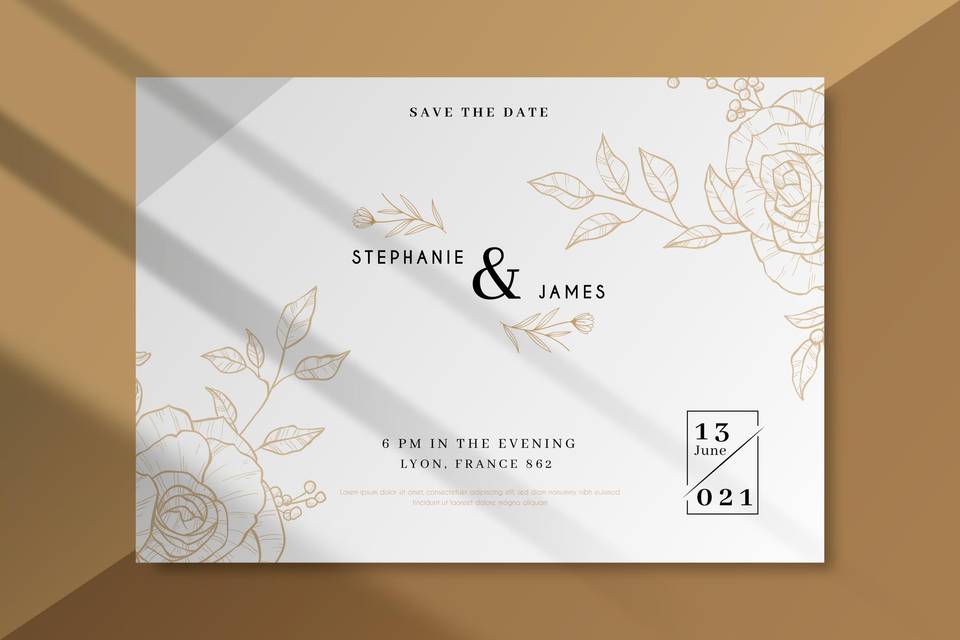 Invitación boda