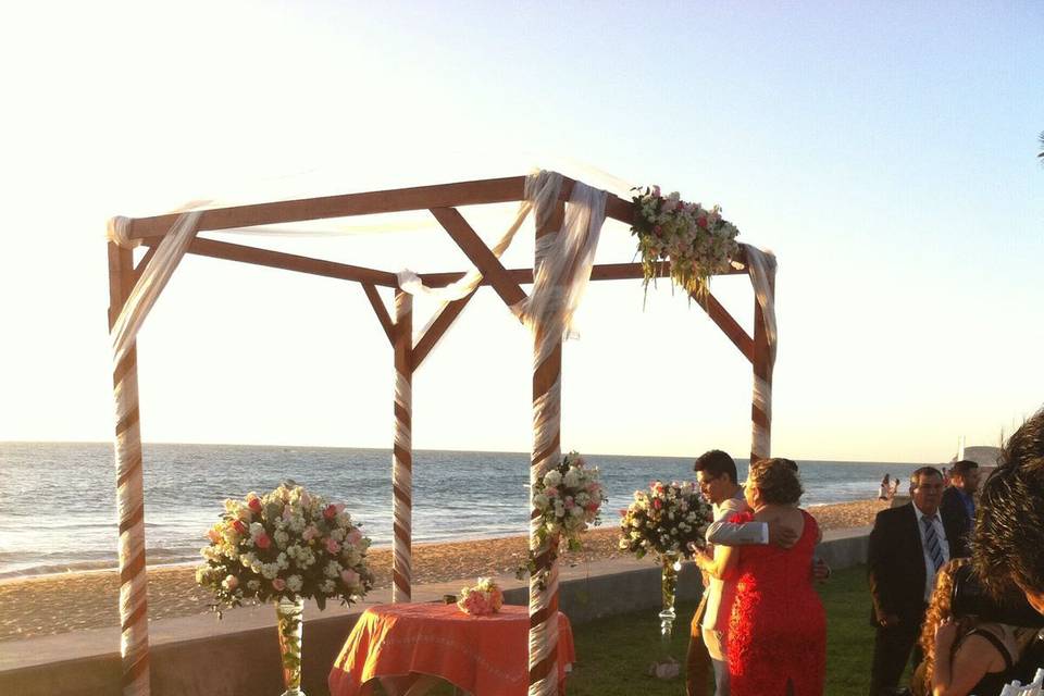 Boda jardines / playa