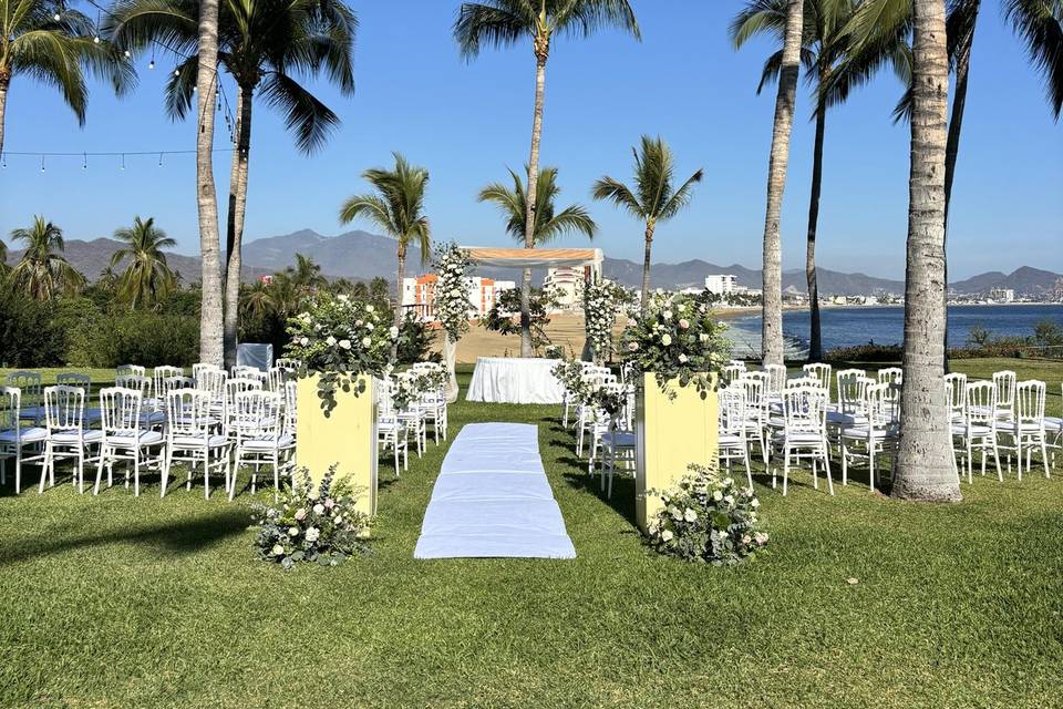 Ceremonia en jardin