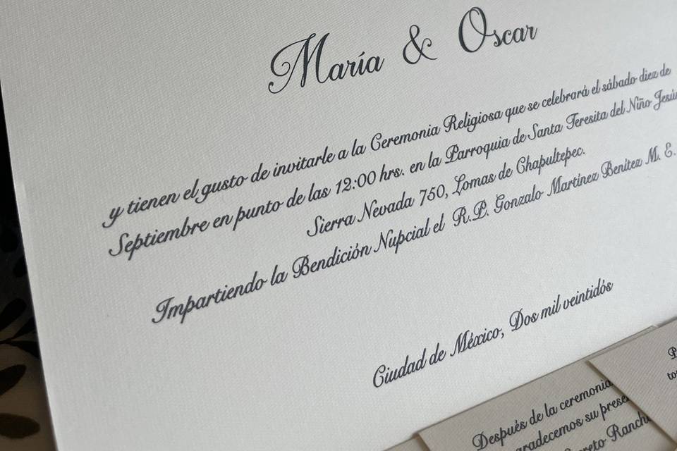 Diseño de Invitaciones