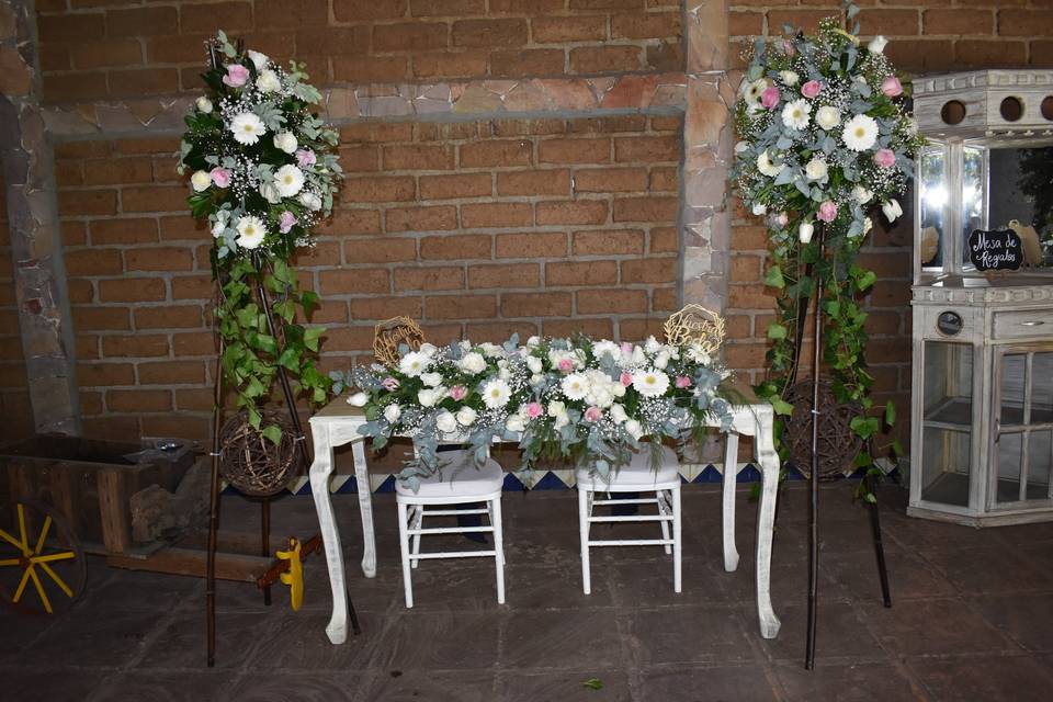 Boda arreglos florales