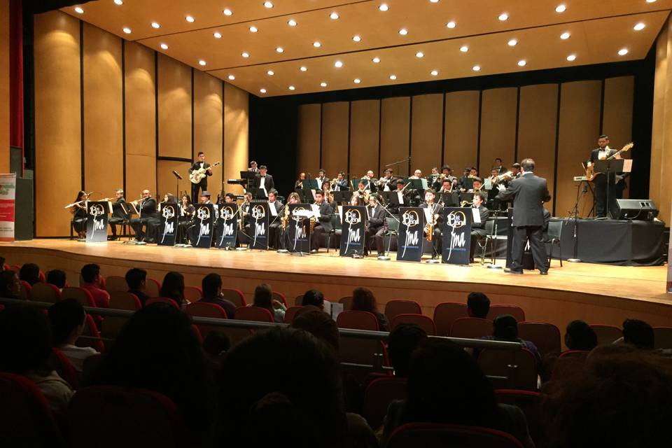 Entarimado big band