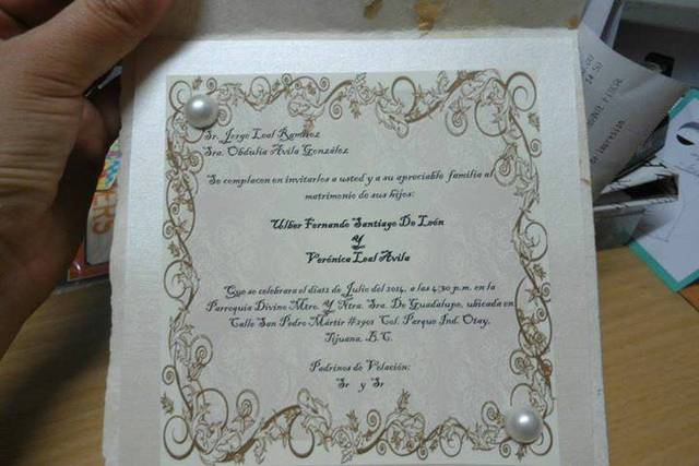 Invitacion elegante
