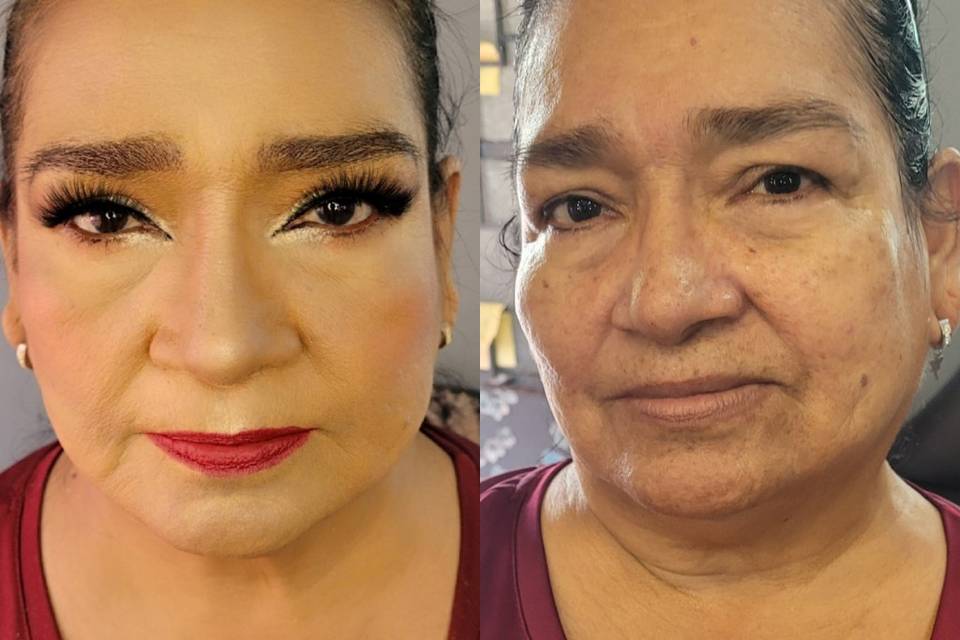 Make up novia playa