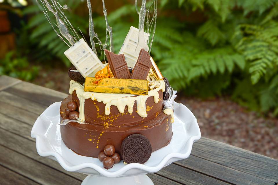 Pastel de chocolate
