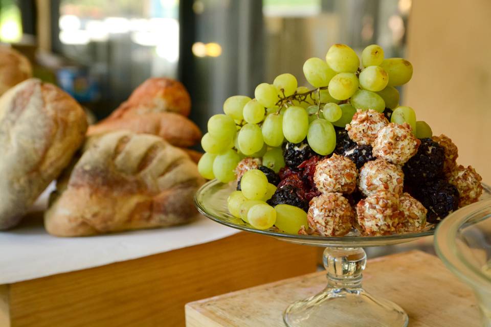 Uvas y quesos