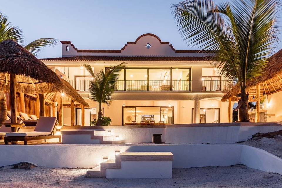 Luxury villa exterior