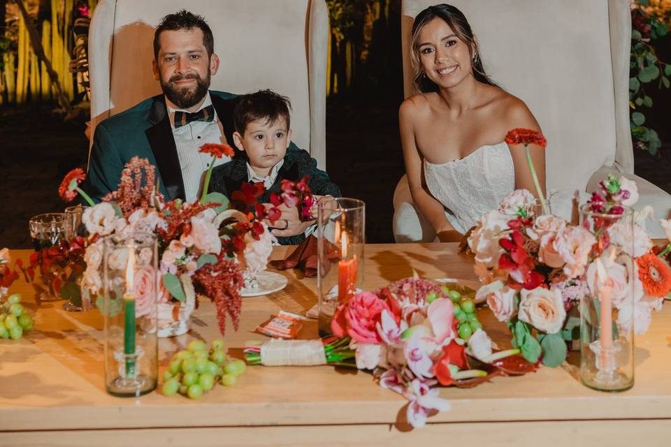 Mesa de novios