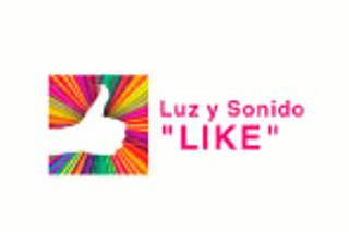 Luz y sonido Like logo