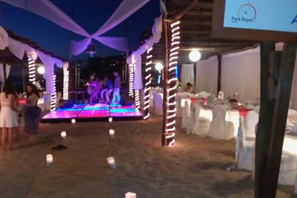 Boda en la playa
