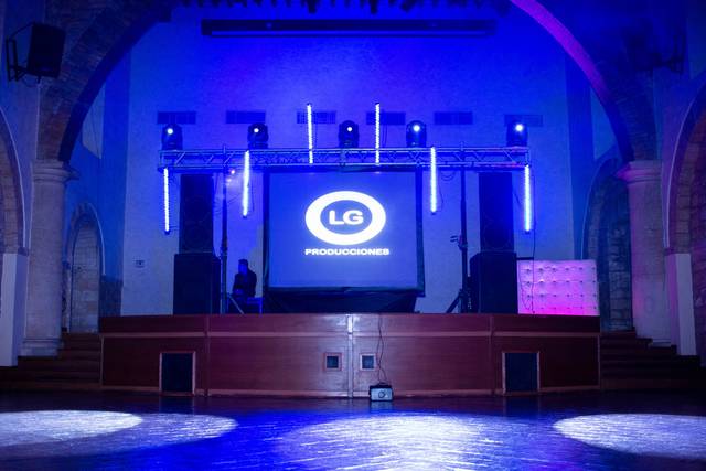 Equipo de audio para 400 invitados