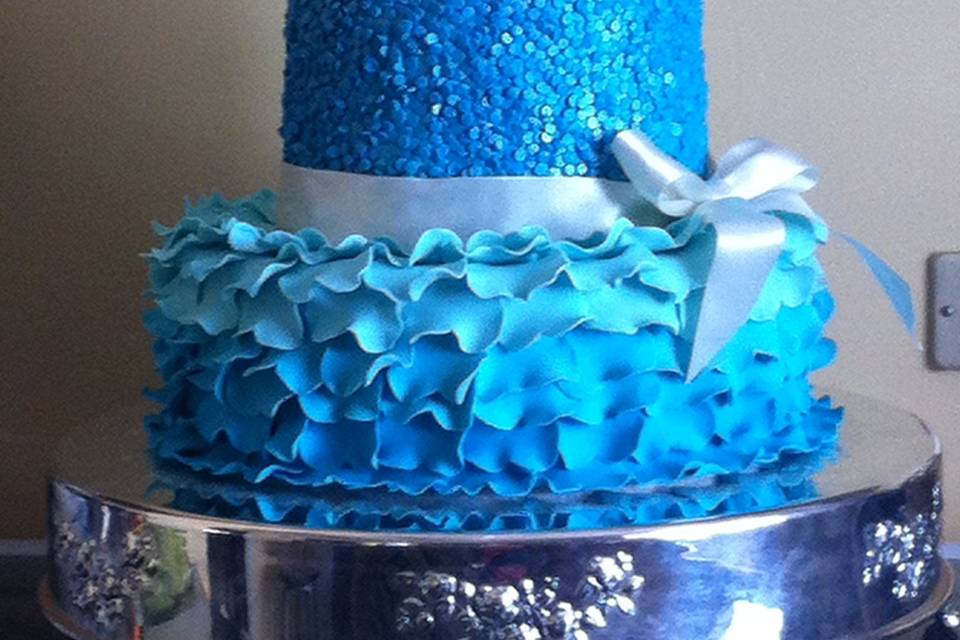 Pastel blue balett