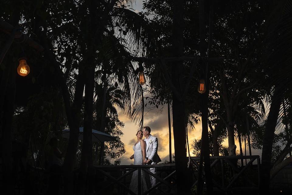 Atardecer en tu boda