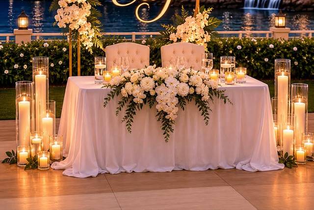 Mesa de novios inspiración