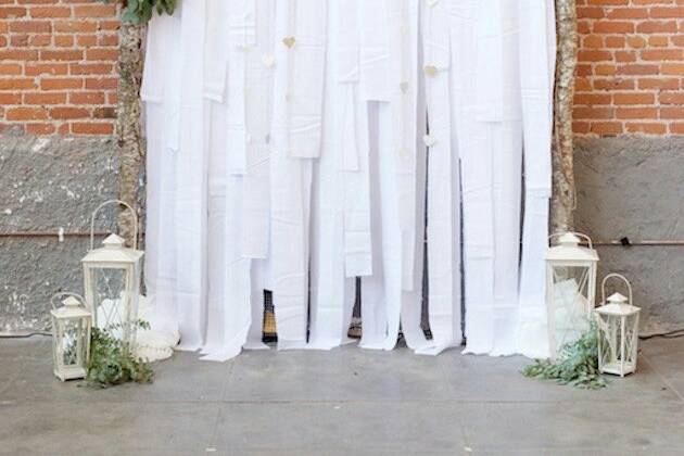 Backdrop boda