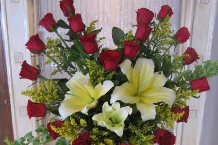 Hermosos arreglos florales