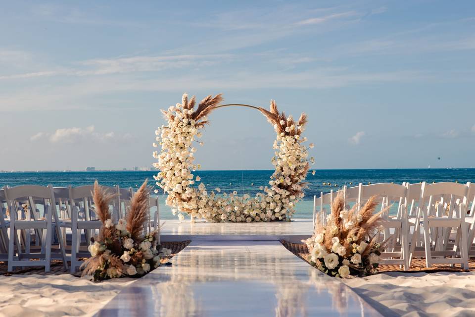 Ceremony on the beach