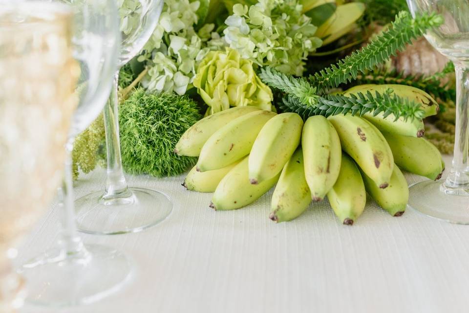 Tropical  centerpiece