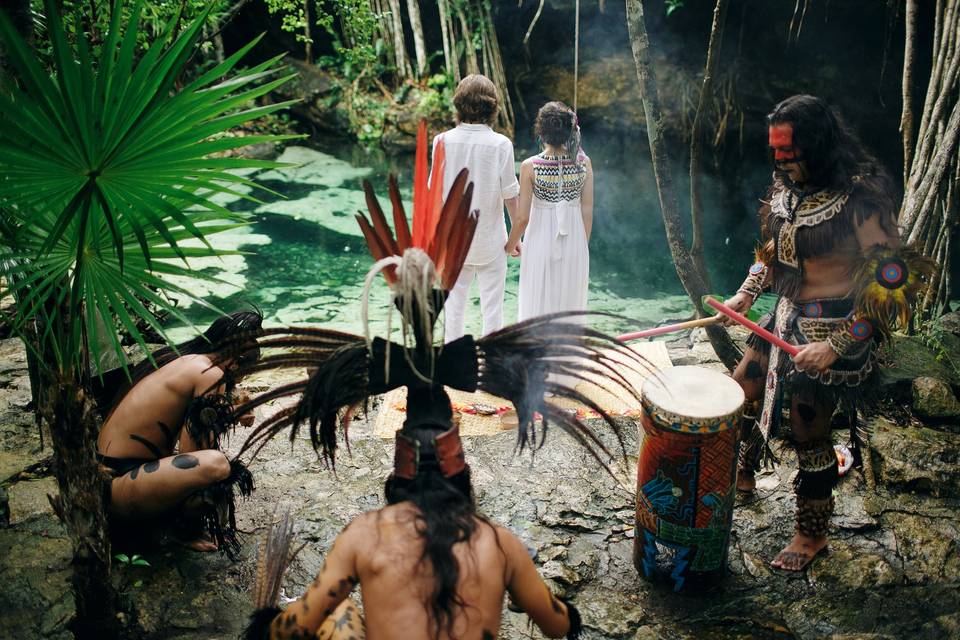 Bodas en los cenotes