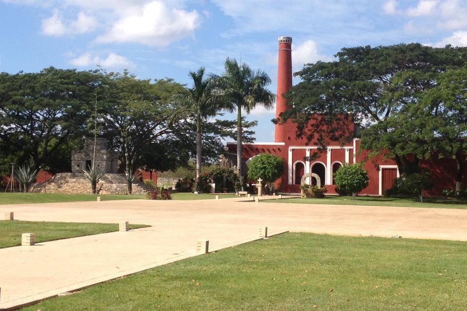 Entrada de la hacienda