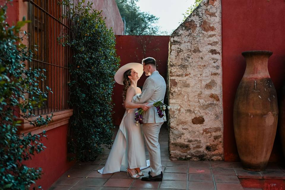 Novios en Casa de Quino